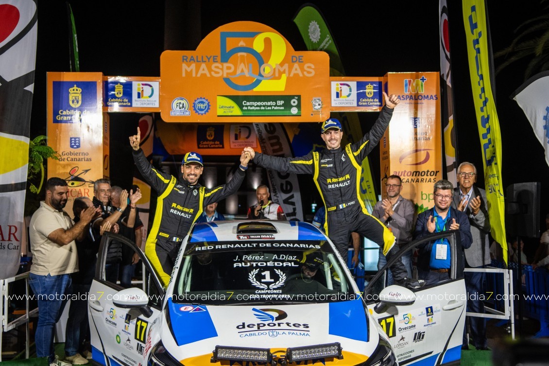 Victoria y título para Jesús Pérez en la Clio Trophy Canarias 2025