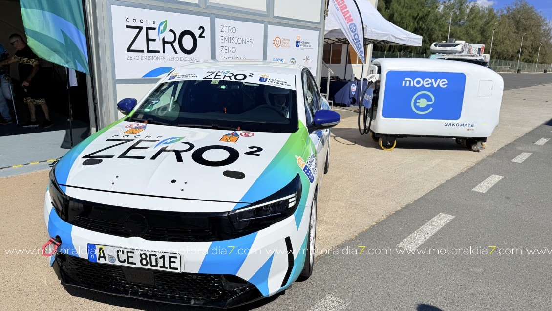 El "Coche Zero" de la FCA, en el Gran Canaria Historic Rally