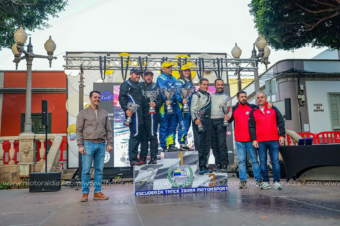 El Campeonato AON de Tenerife de Rallys concluyó con el Mini Rally Guía de Isora