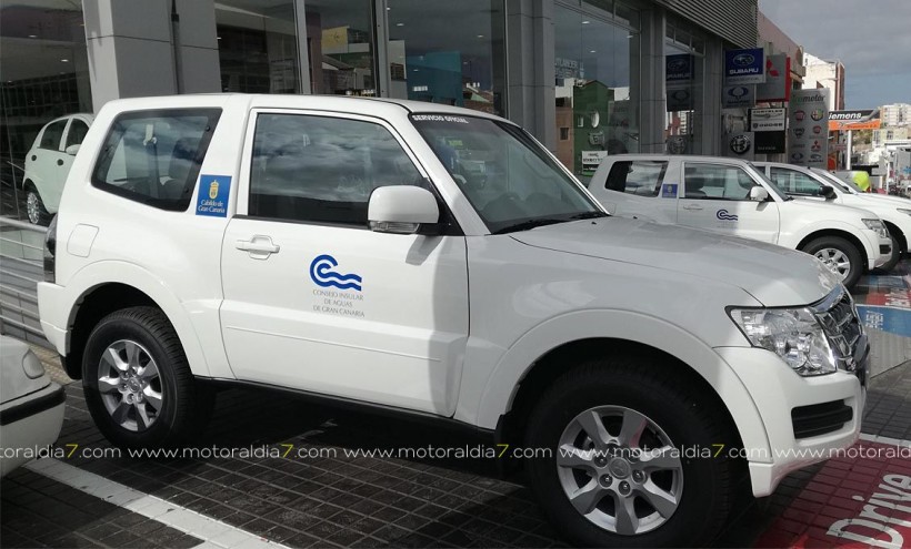  Mitsubishi con el Cabildo de Gran Canaria