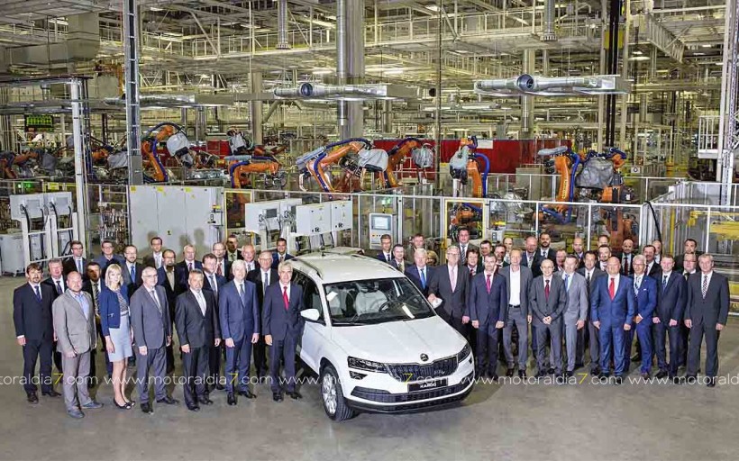 Comienza a fabricarse el SKODA KAROQ