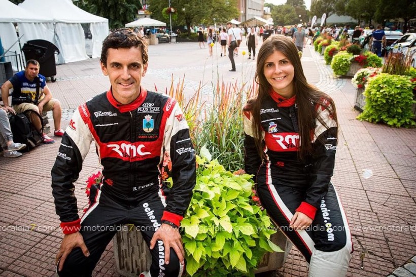 Falcón y Peñate en el Rally di Roma Capitale