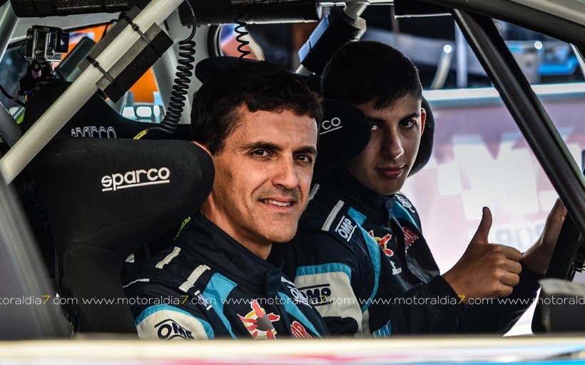 Raúl Hernández busca su licencia en el Saldus Rally en Letonia