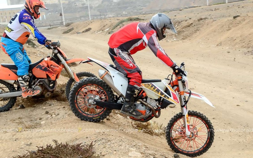 Alumno por un día, el enduro engancha