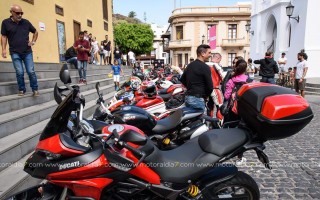 El pueblo de los Silos se volcó con los Ducatistas