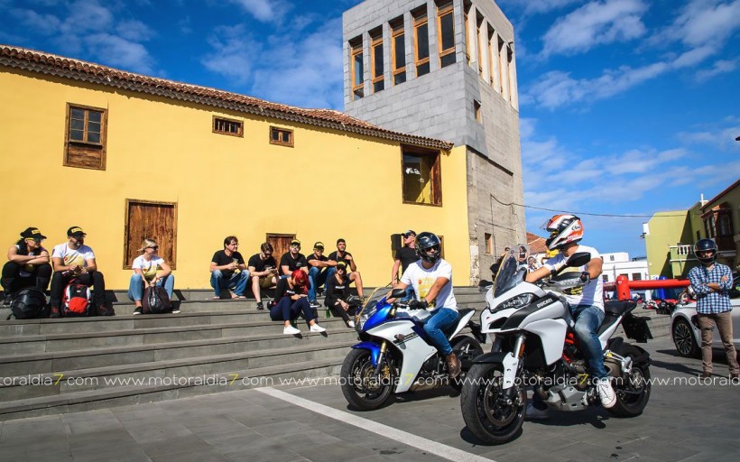 El pueblo de los Silos se volcó con los Ducatistas