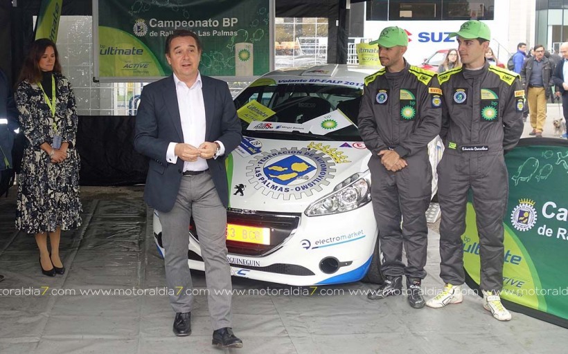 Domingo Ramos y Eduardo González listos para el Rally de Madrid