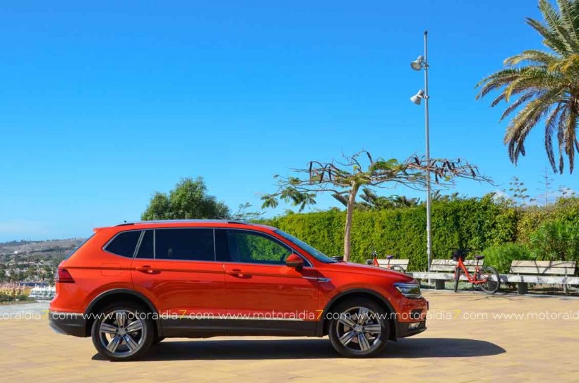 El Tiguan de siete plazas