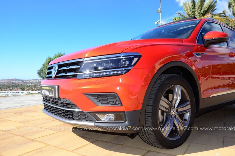 El Tiguan de siete plazas