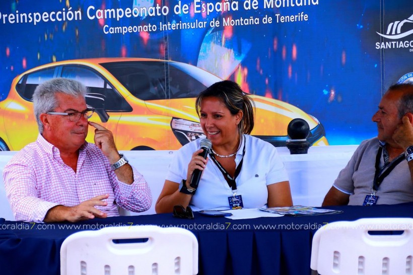 Loly Guanche al frente de la organización