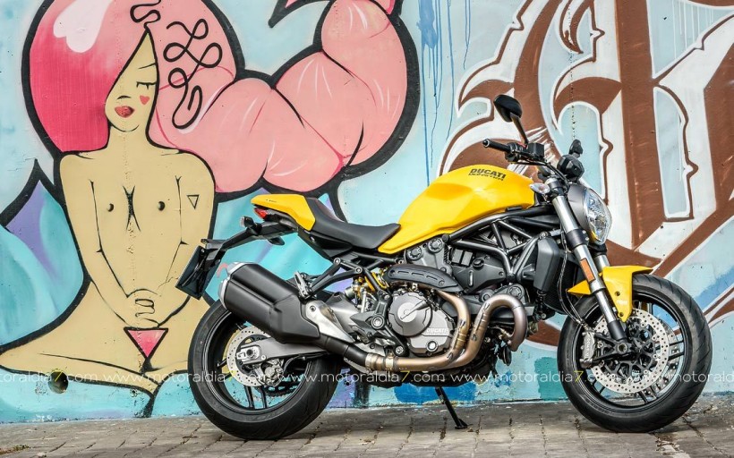 Monster 821, la versión más equilibrada