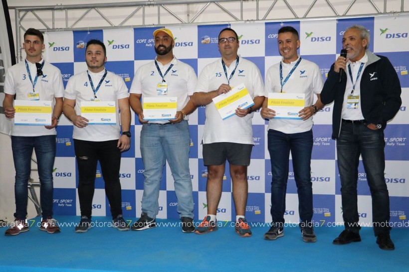  Yeray Pérez y Miguel Ángel de Armas, los afortunados ganadores