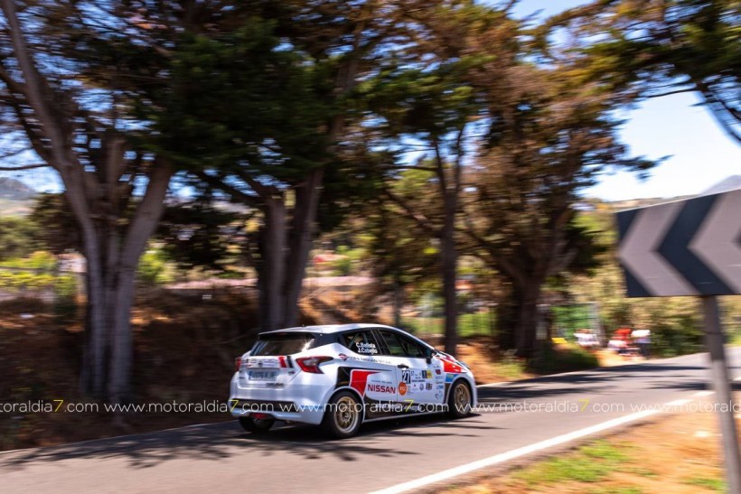 Brillante victoria de Julián Falcón y Dani Rosario en el Rally decano