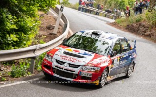 Brillante victoria de Julián Falcón y Dani Rosario en el Rally decano