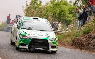 Brillante victoria de Julián Falcón y Dani Rosario en el Rally decano