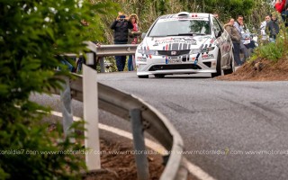 Brillante victoria de Julián Falcón y Dani Rosario en el Rally decano