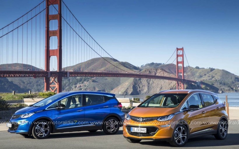 El coche eléctrico Opel Ampera-e