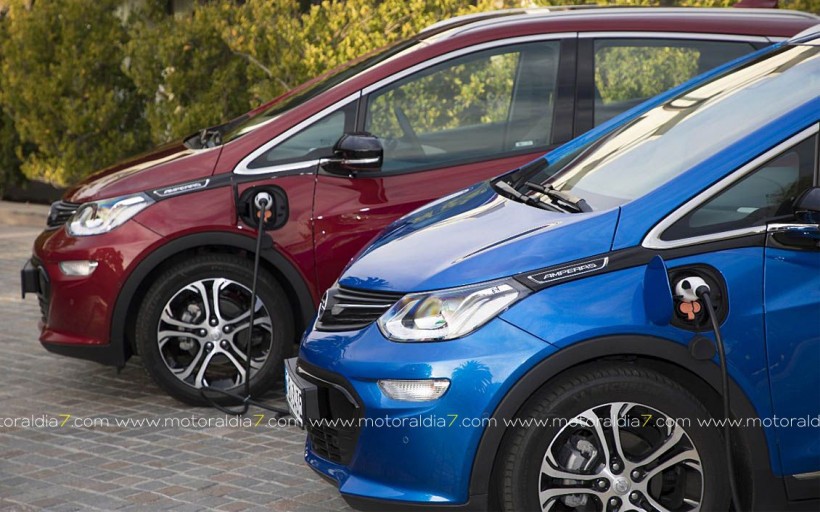 El coche eléctrico Opel Ampera-e