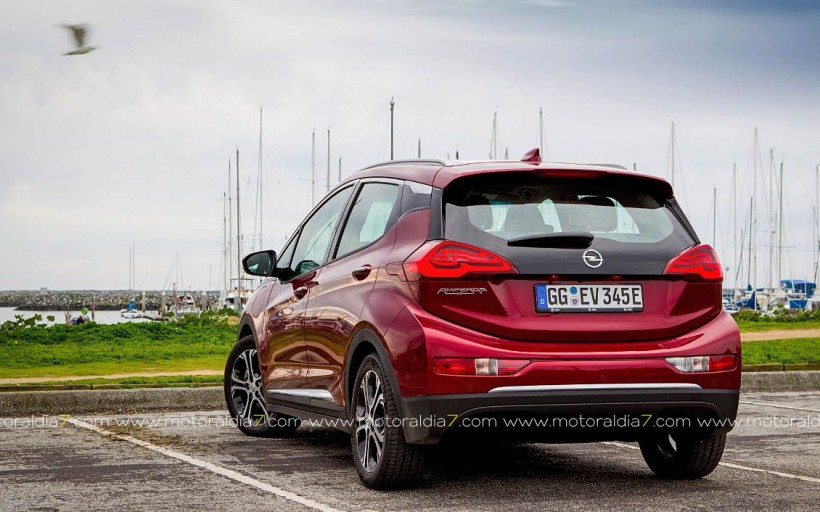 El coche eléctrico Opel Ampera-e