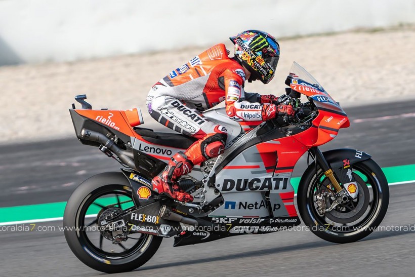 Visita al Box de Ducati.