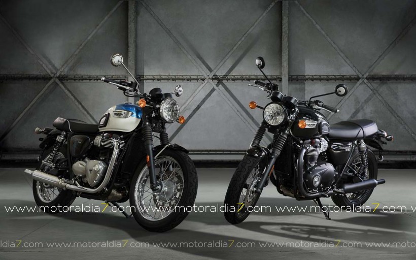 Nuevas Triumph Bonneville T100