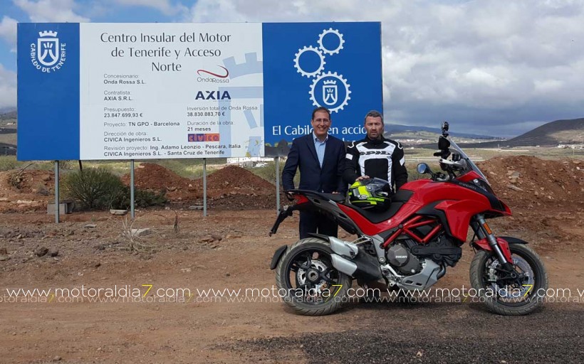 Ducati Canarias, los primeros en el Circuito de Tenerife