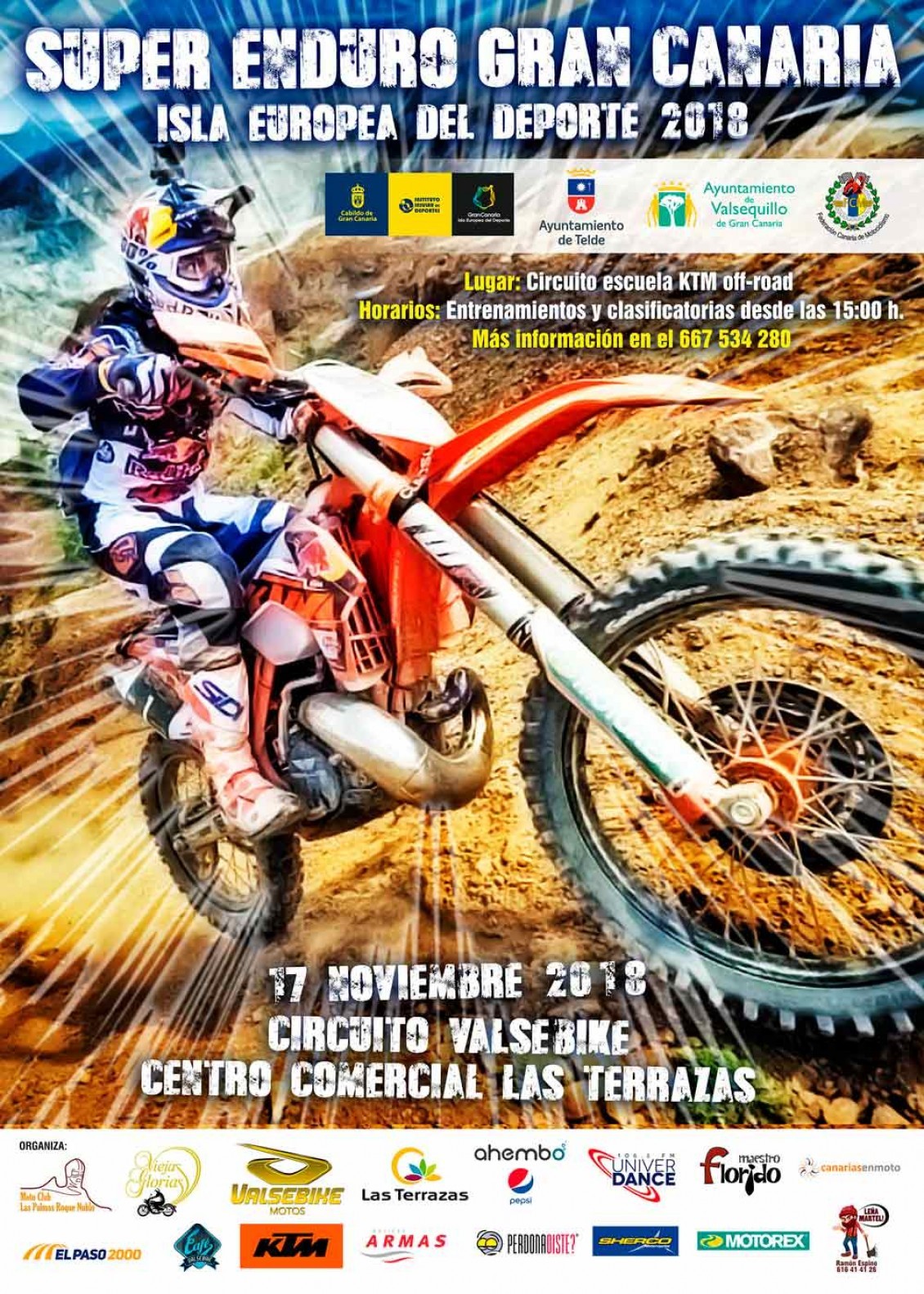 Llega el Super Enduro Gran Canaria Isla Euopea del deporte.