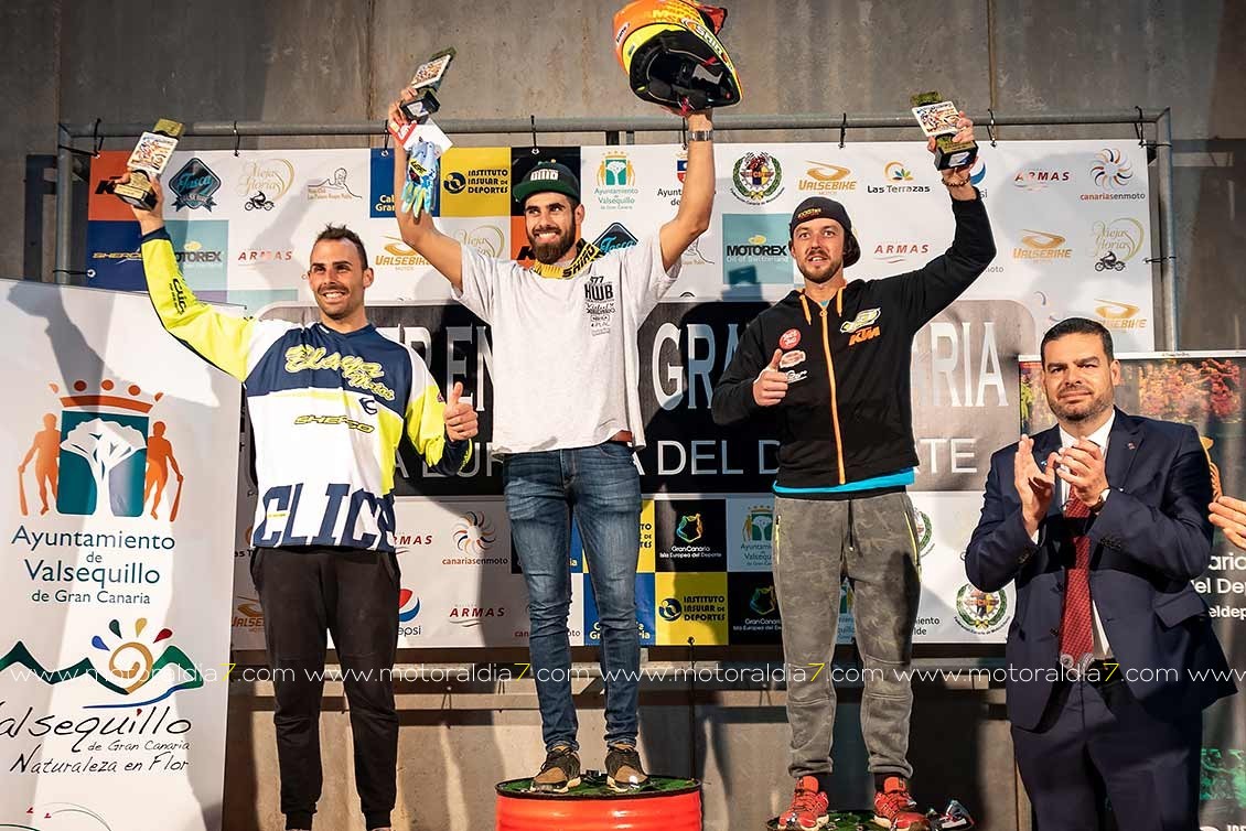 El mundialista Joan Pau se impuso en el Super Enduro Gran Canaria.