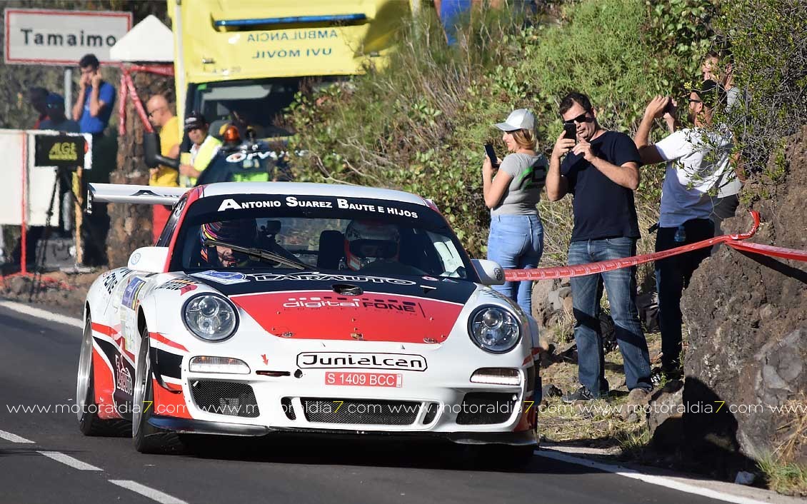 Lemes y Bonilla fueron los más rápidos con el Porsche de Auto Laca