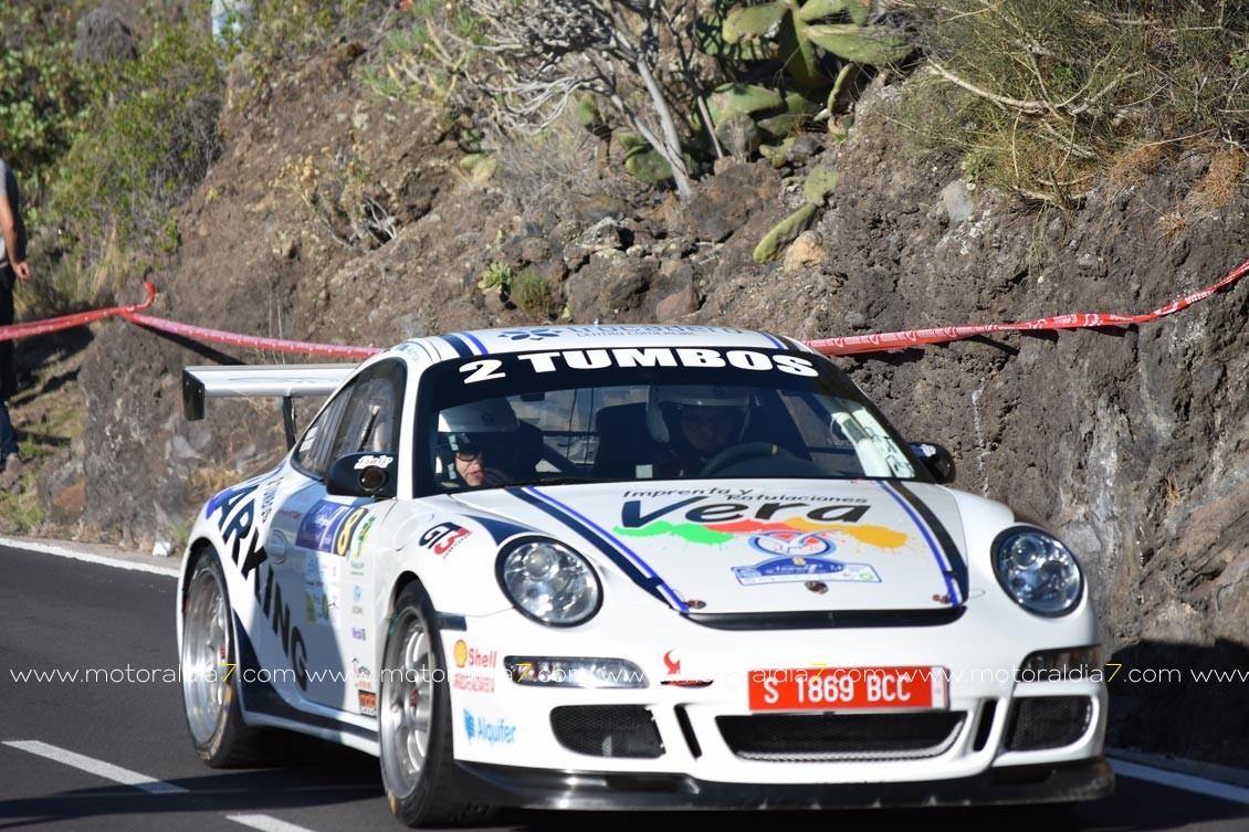 Lemes y Bonilla fueron los más rápidos con el Porsche de Auto Laca