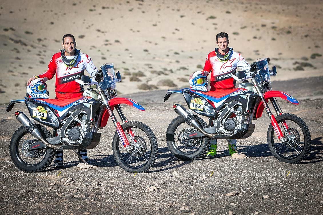 El equipo Honda Canarias, preparado para el Intercontinental Rally 2019