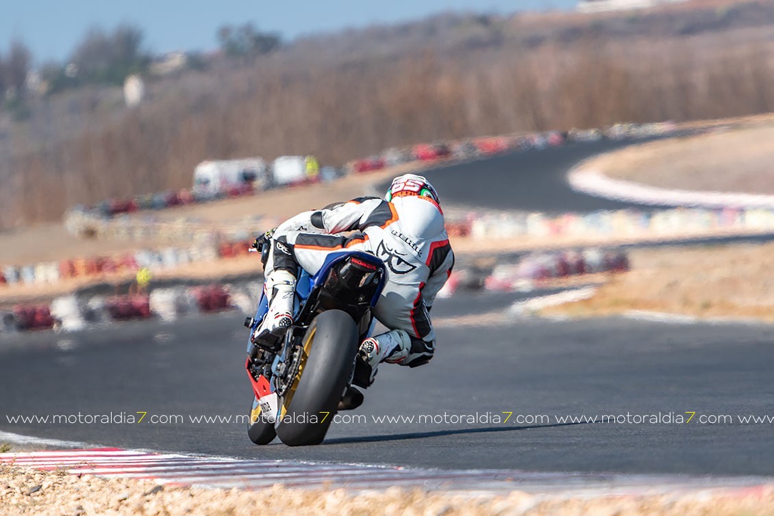 Kenny Huertas piloto de Honda Canarias, subcampeón de Canarias en la Categoría de Stock Extreme