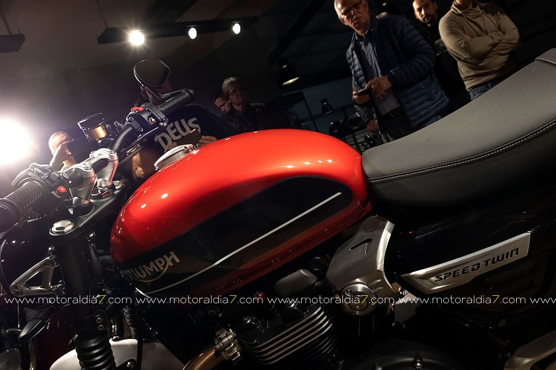 Triumph Speed Twin, ya en Gubra