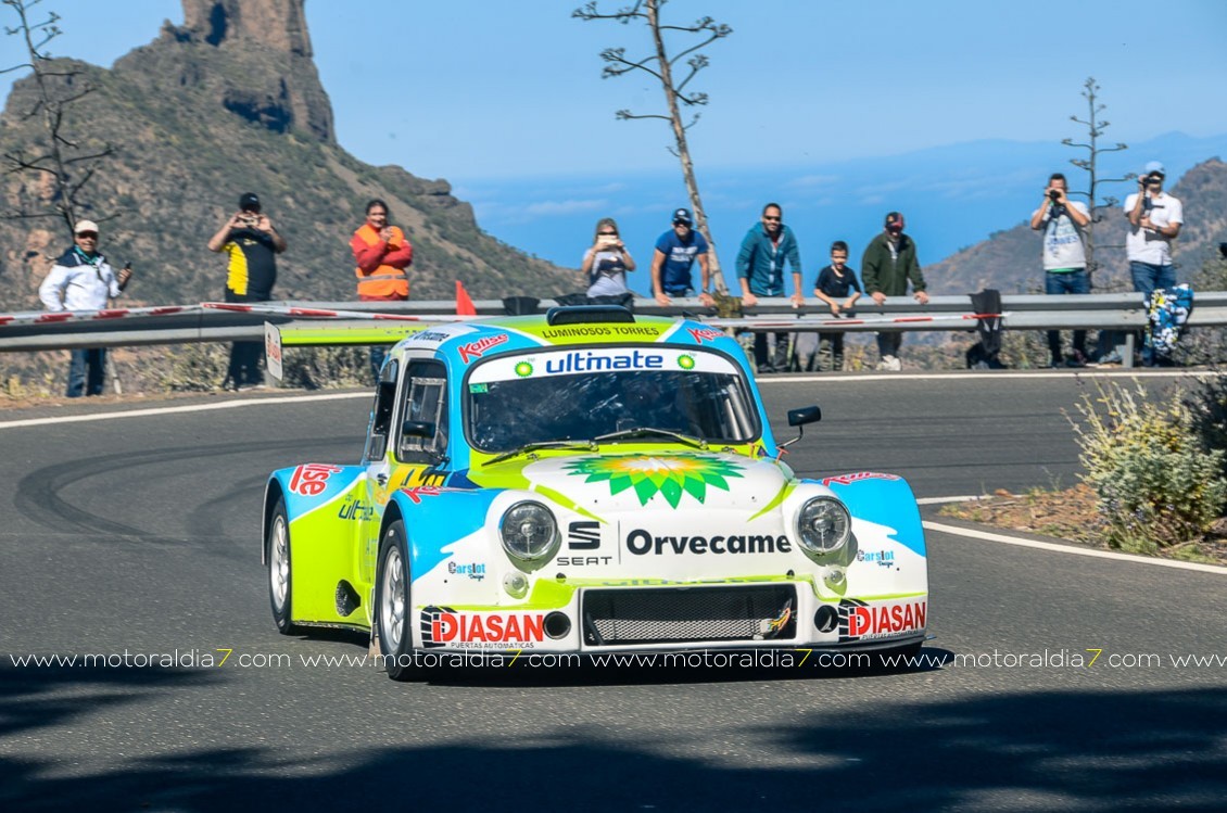 Iván Armas impuso su Porsche en Tejeda