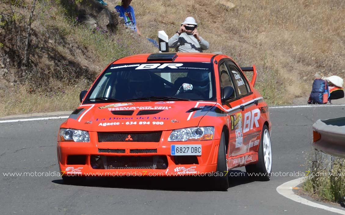 Victoria de Toñi Ponce y Rubén González en pleno Test