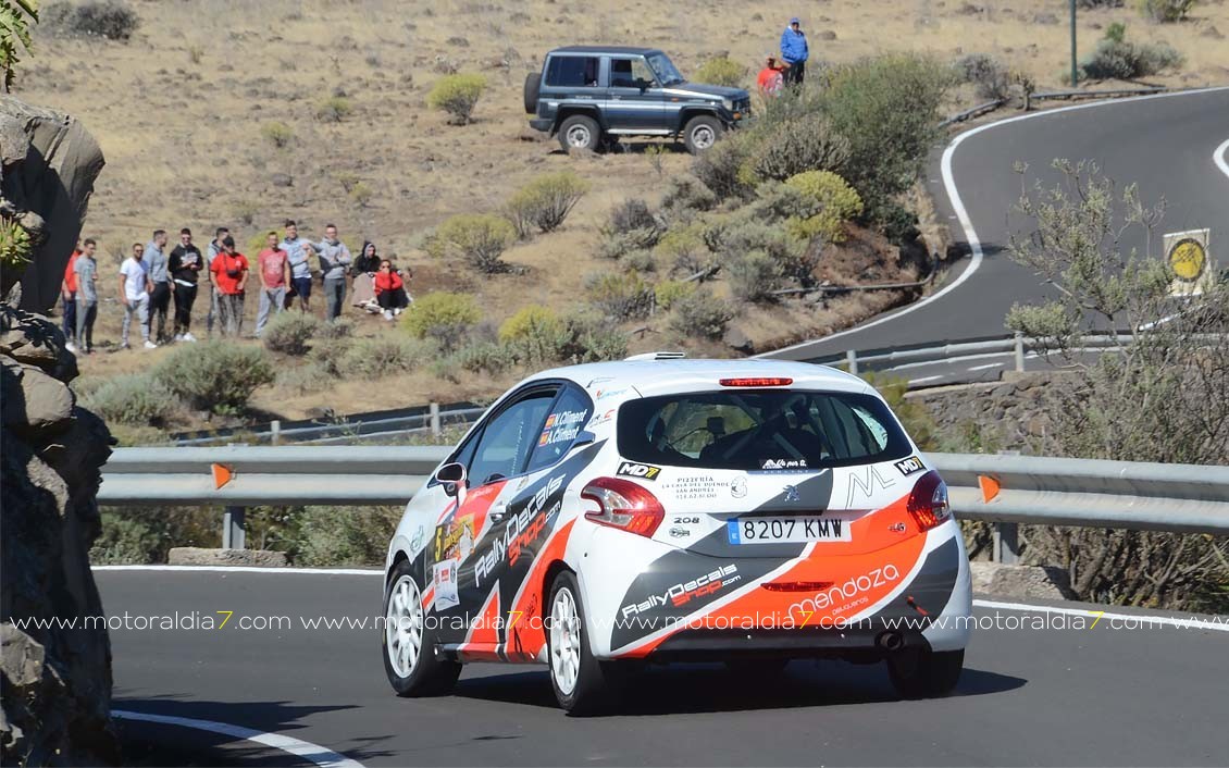 Victoria de Toñi Ponce y Rubén González en pleno Test