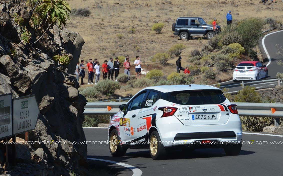 Victoria de Toñi Ponce y Rubén González en pleno Test