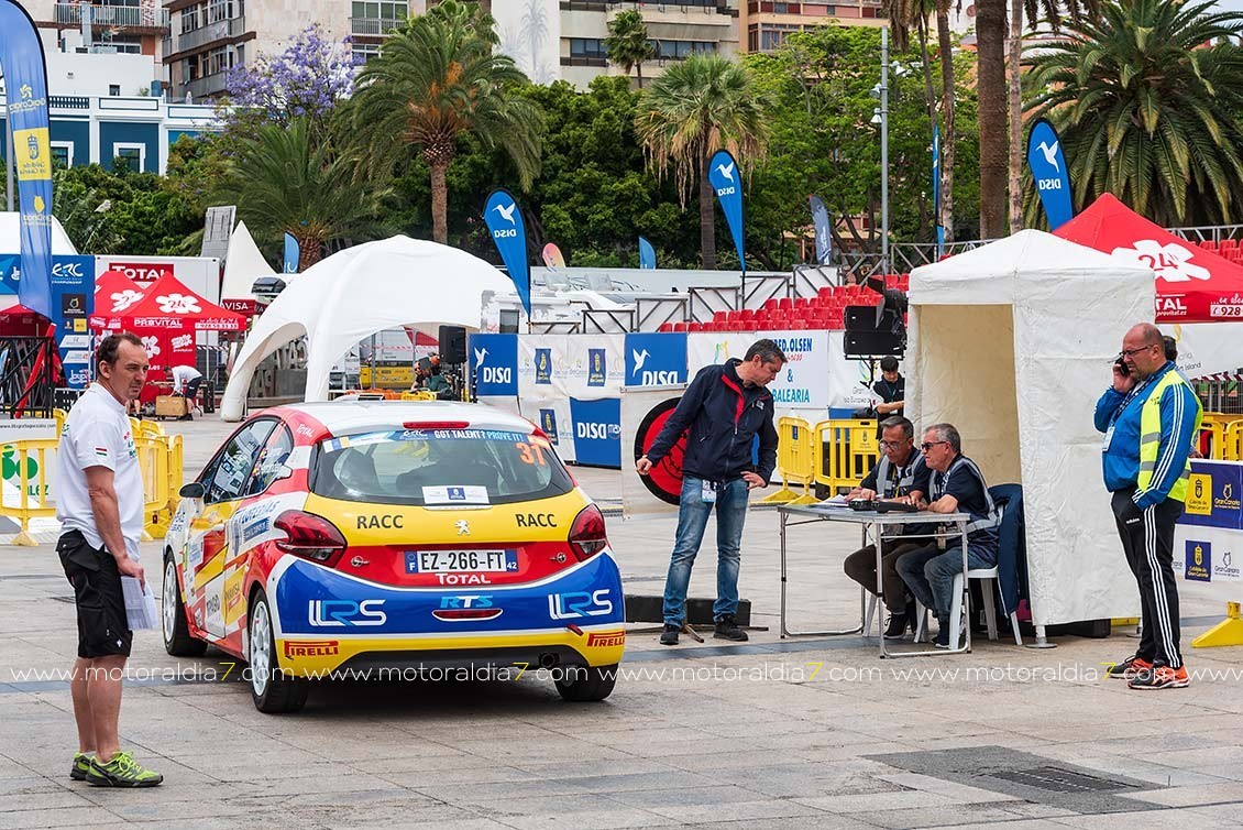 Listas del Tramo de Calificación y Shakedown del Rally Islas Canarias