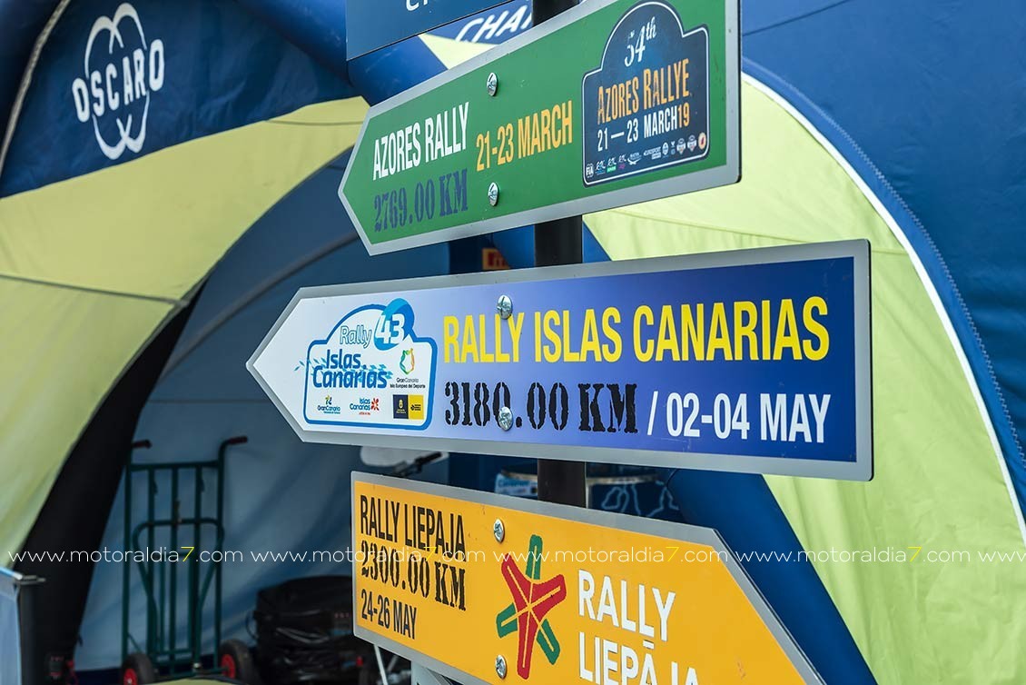 Listas del Tramo de Calificación y Shakedown del Rally Islas Canarias