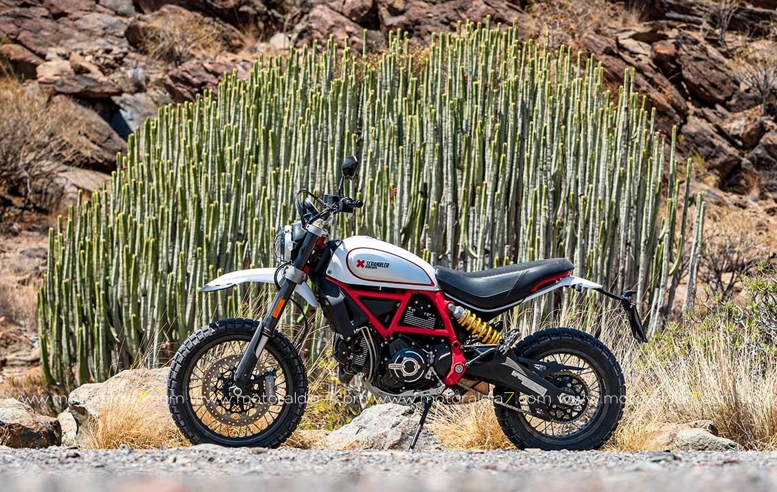 Scrambler Desert Sled 2019, subiendo el nivel