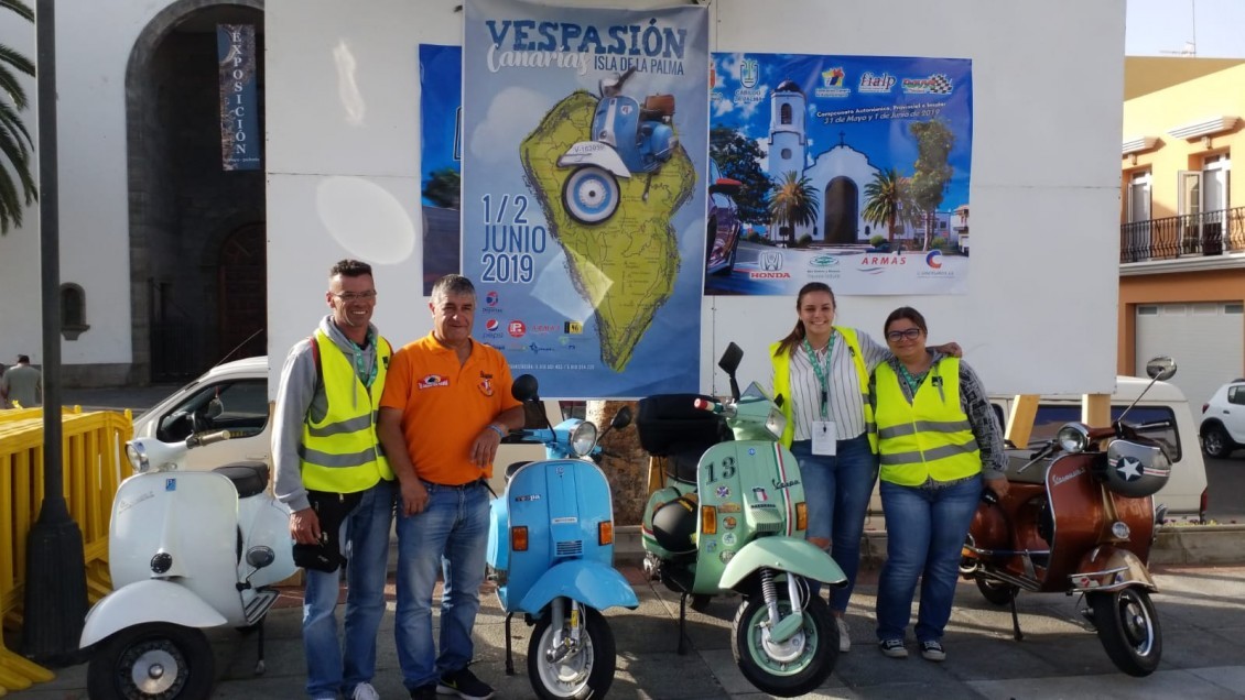 Vespasión Canarias en la isla bonita