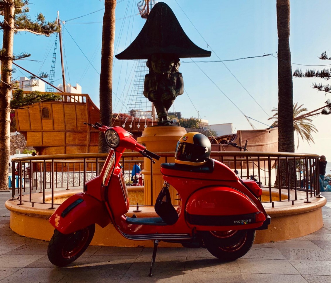 Vespasión Canarias en la isla bonita