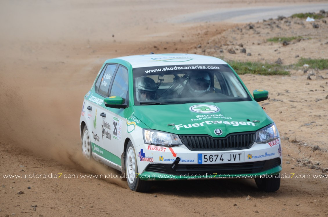 La Copa Škoda Fabia retoma el calendario en el Rally Puerto de Rosario