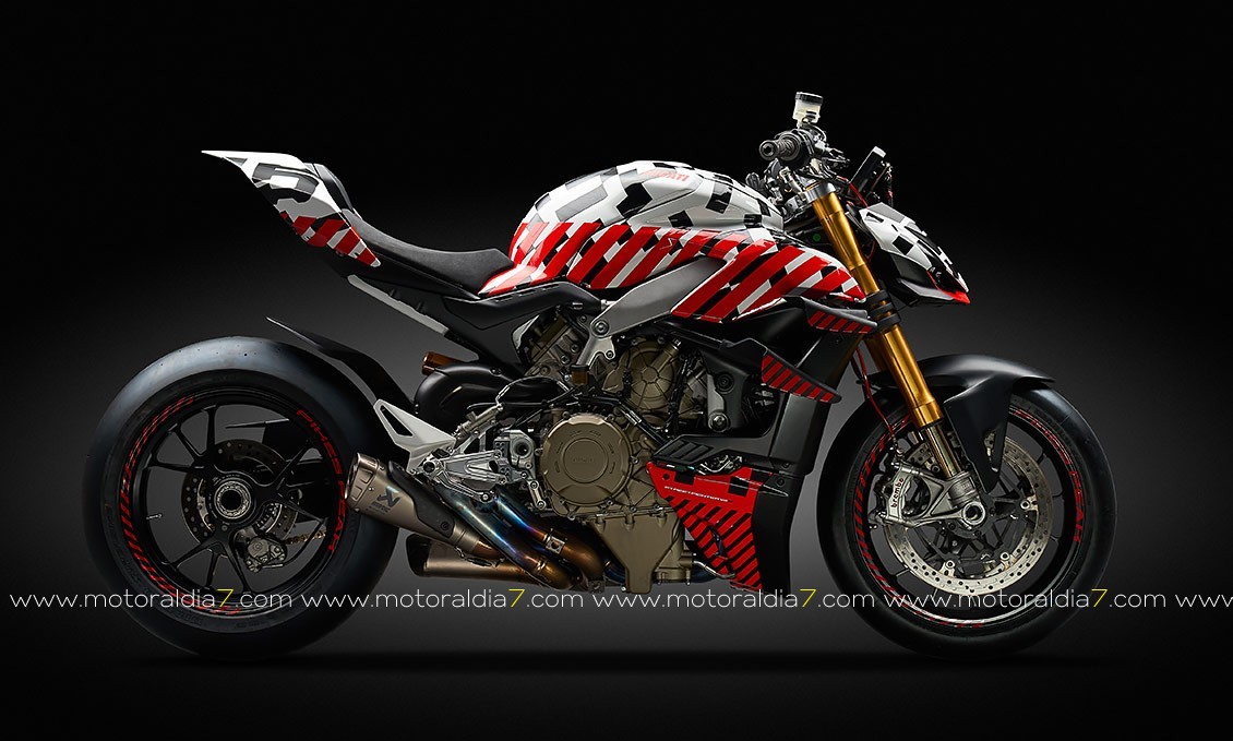 Ducati en la Pikes Peak con el prototipo Streetfighter V4