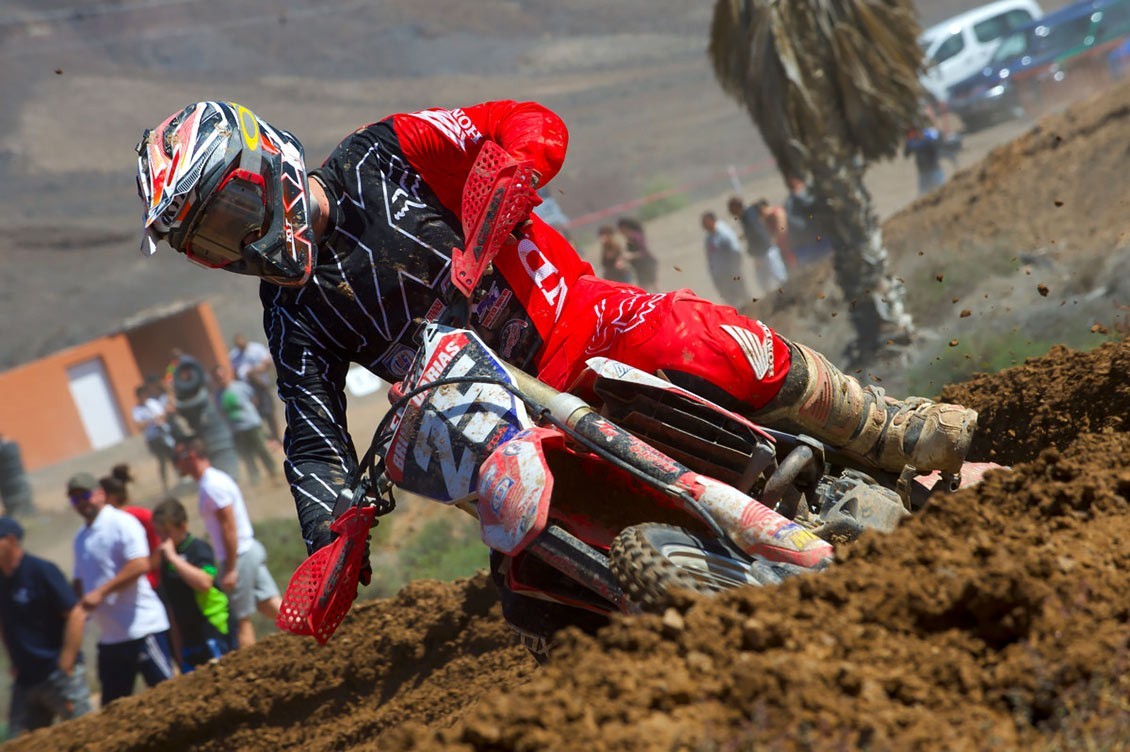 Bruno Darias en el Campeonato del Mundo de Motocross