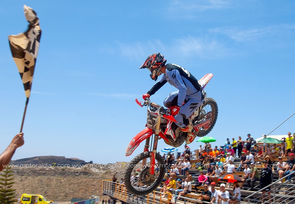 Bruno Darias en el Campeonato del Mundo de Motocross