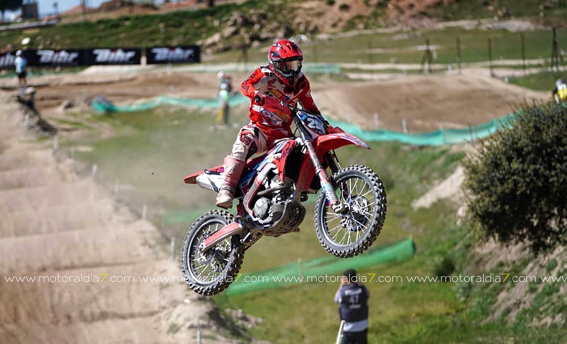 Bruno Darias en el Campeonato del Mundo de Motocross