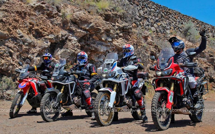 Honda Canarias en la Ruta MotoTrans 2017