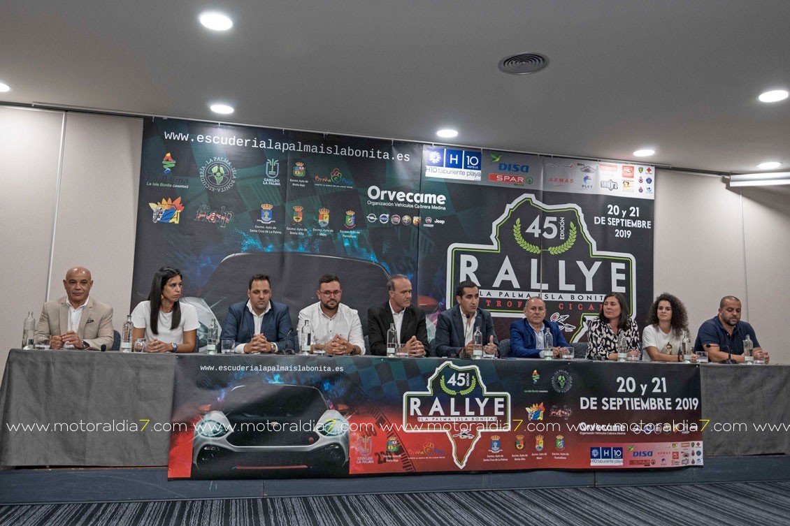 Presentación Oficial Rally La Palma Isla Bonita