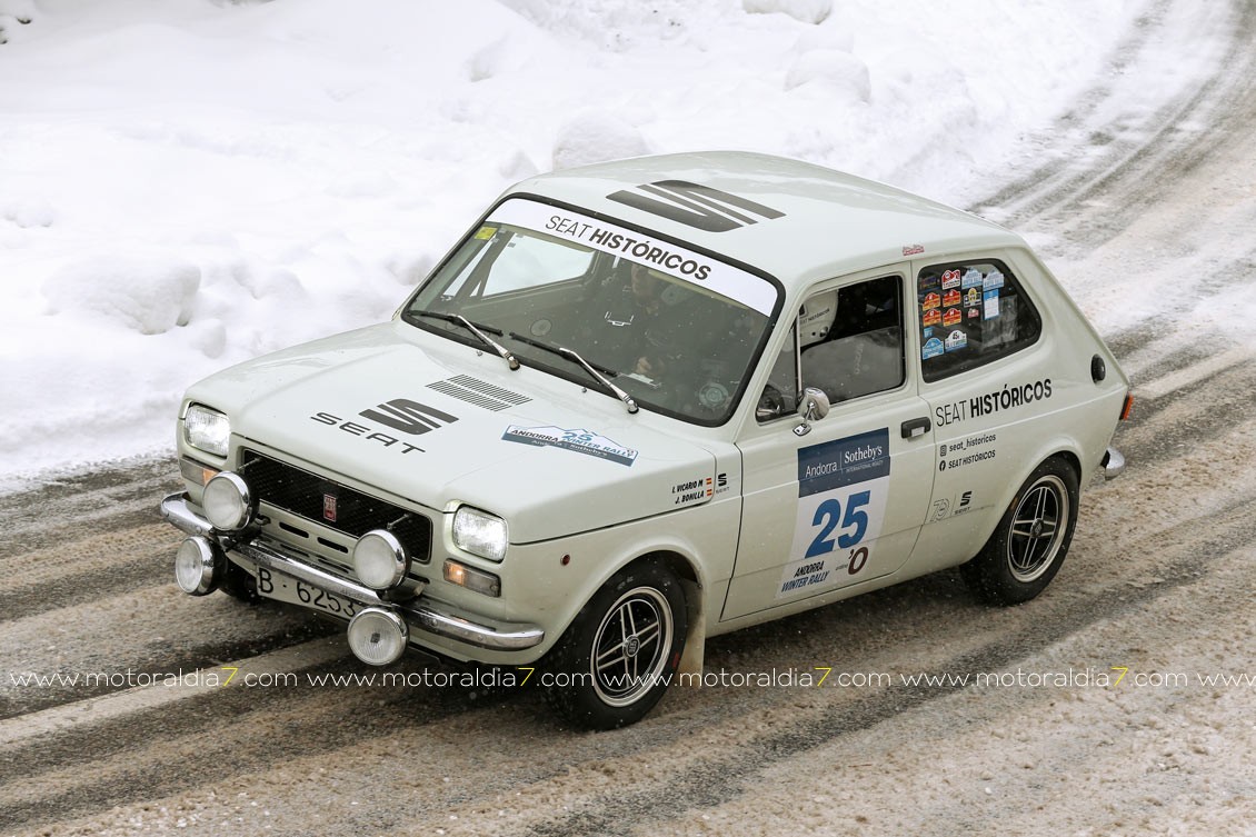 SEAT Históricos al Monte-Carlo